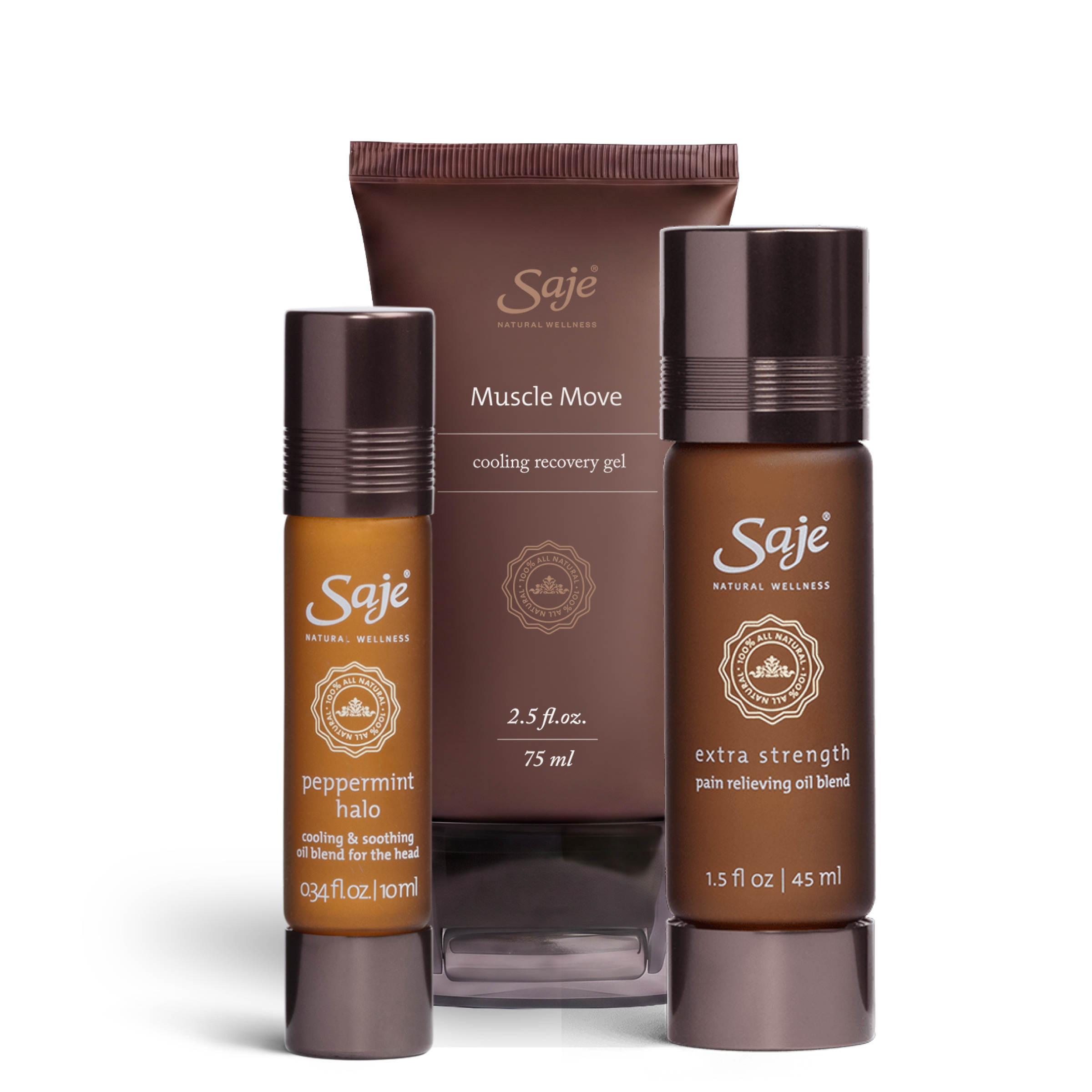 Pain & Recovery Toolkit Pain Relief Power Trio - Saje Natural Wellness