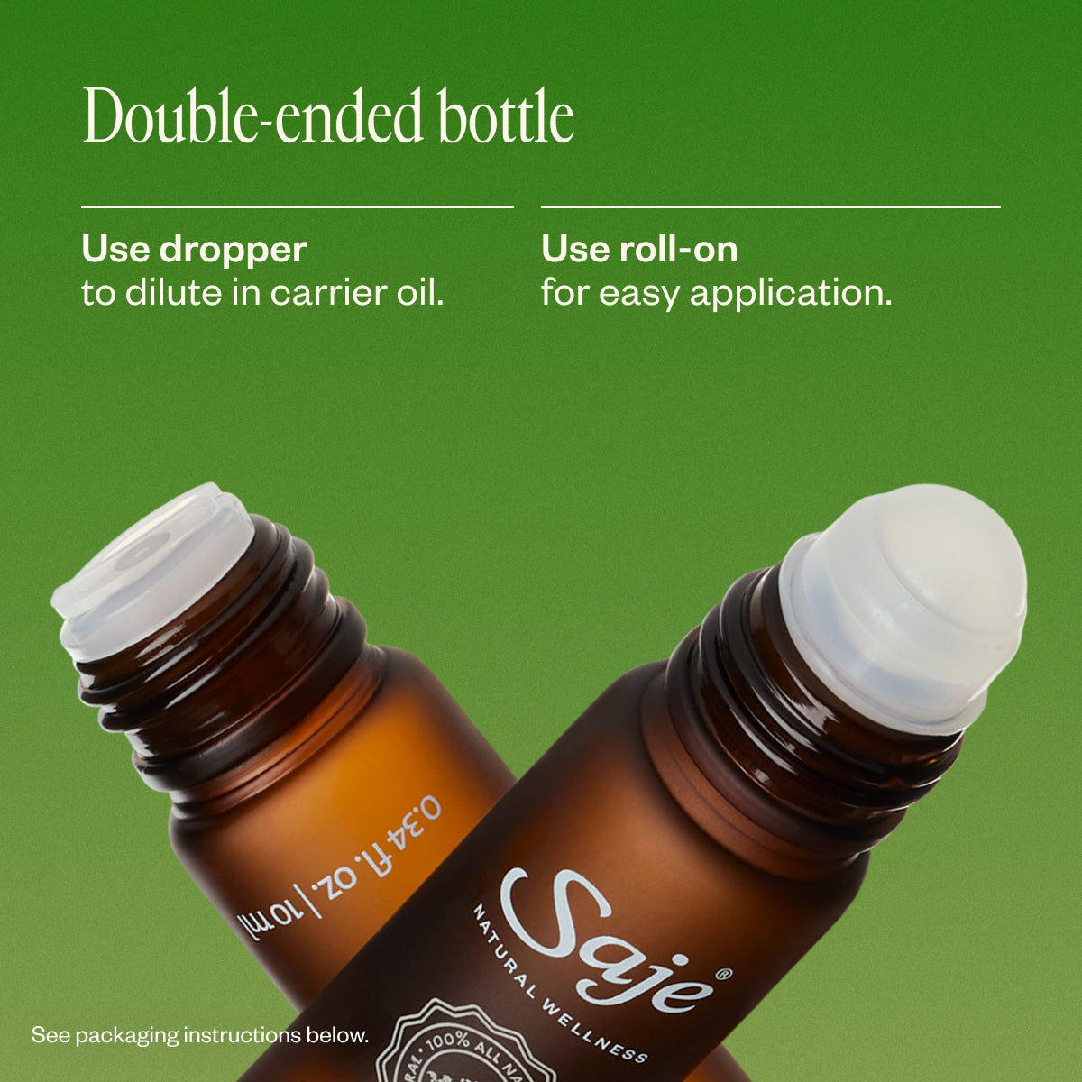 Peppermint Halo Cooling Oil Blend For The Head - Saje