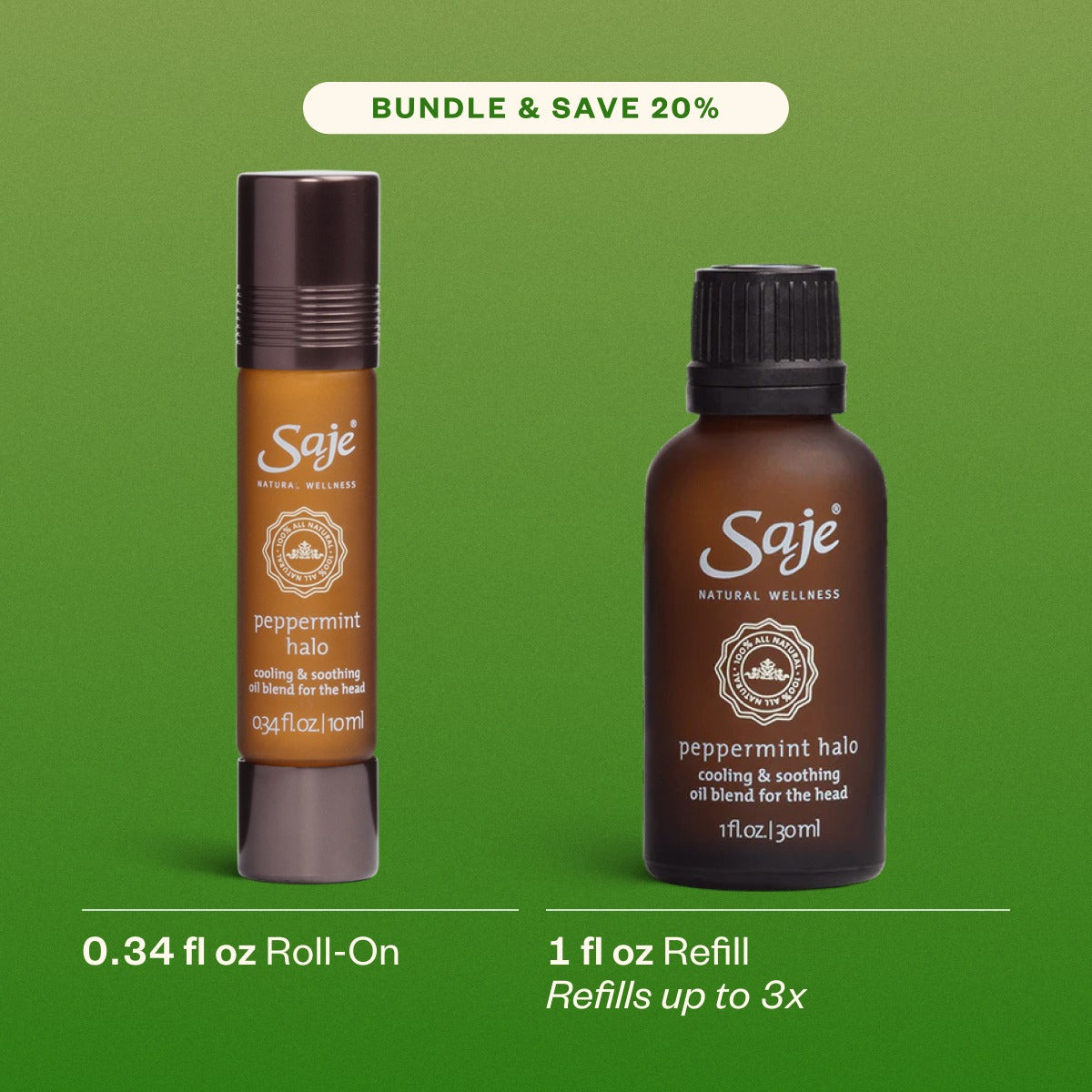Peppermint Halo Starter Set - Saje Natural Wellness