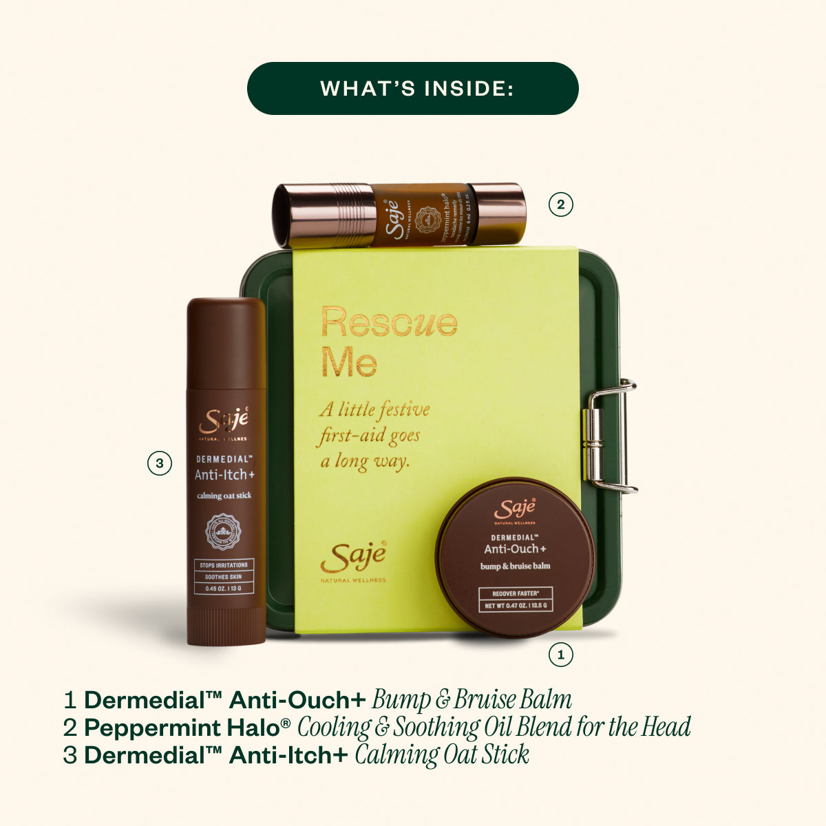 Rescue Me Nature's First Aid Kit - Saje Natural Wellness