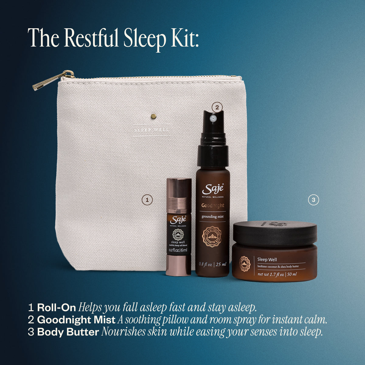 Saje Natural Wellness Sleep Well Kit - Thumbnail 2