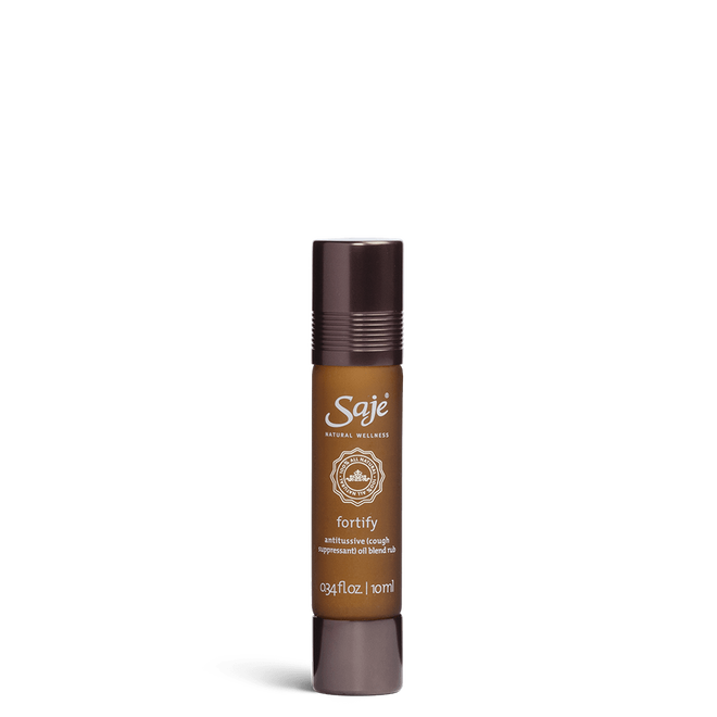 Fortify Cough Suppressant Oil Blend Rub Roll-On - Saje Wellness